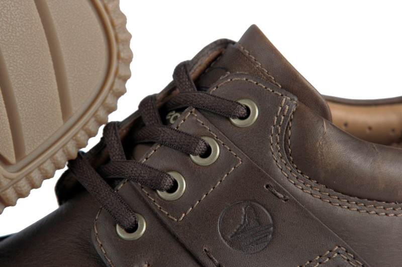 Ecco Walker 2.0 Lace Schuhe serpia braun Moccasin