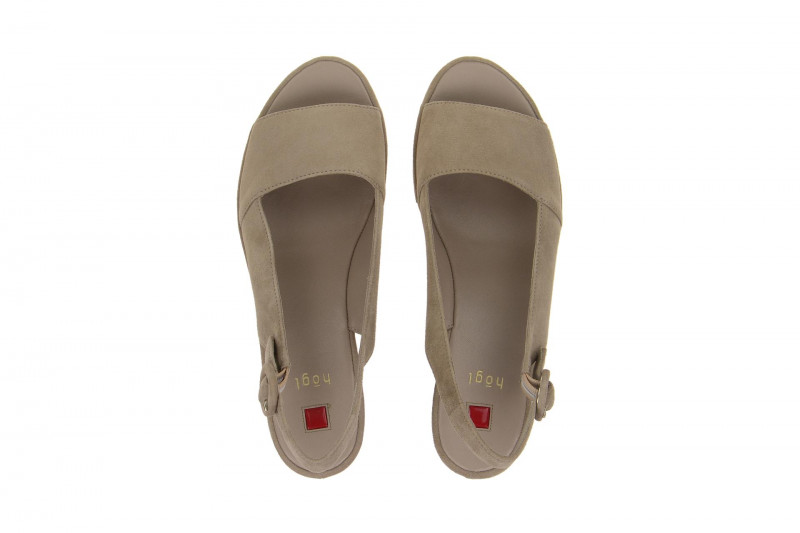 Högl Sandalen beige Plateau
