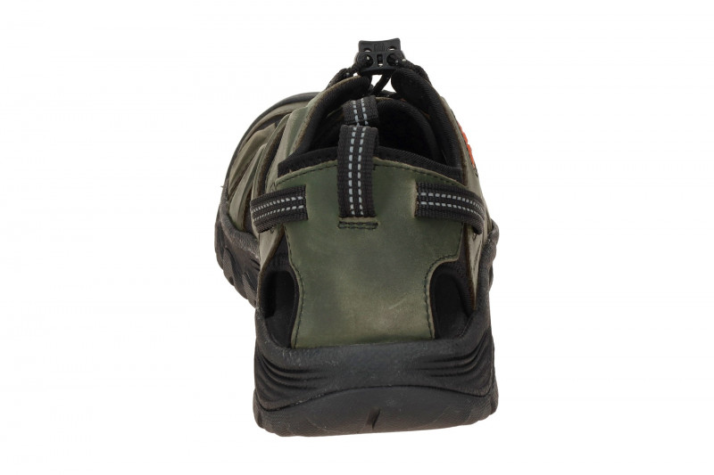 KEEN Targhee III Trekking Sandale grün Leder 1022428