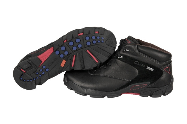 Clarks Raid Task GTX schwarz Boots Textilfutter