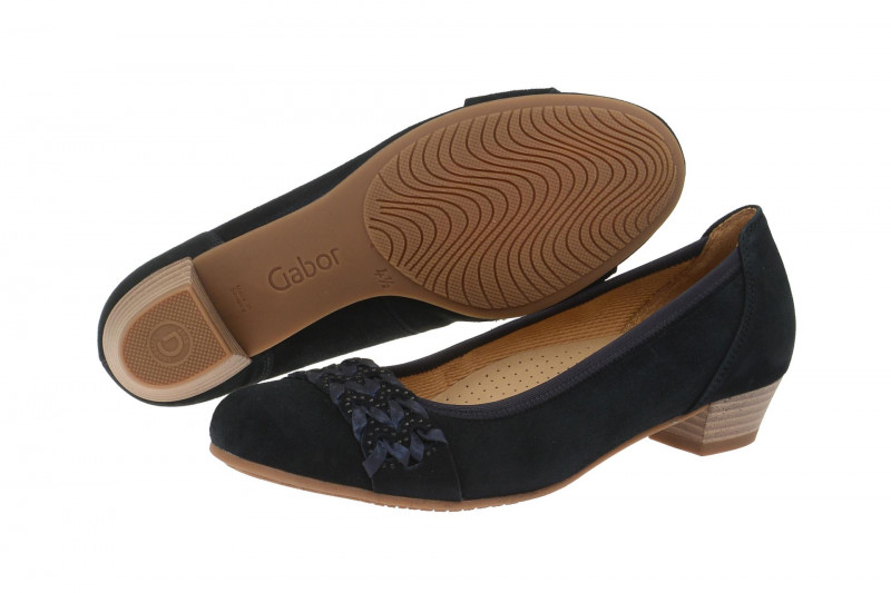 Gabor Kreta Pumps blau 46.227.46
