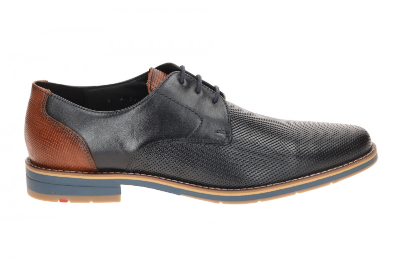 Lloyd Drift 110 Schuhe blau navy Business perforiert 16-017-19