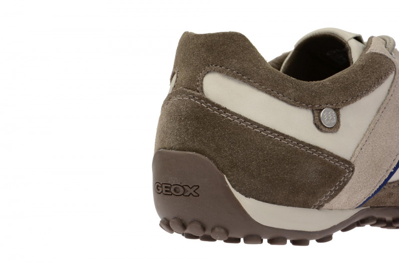 Geox Snake Schuhe grau taupe U5407B