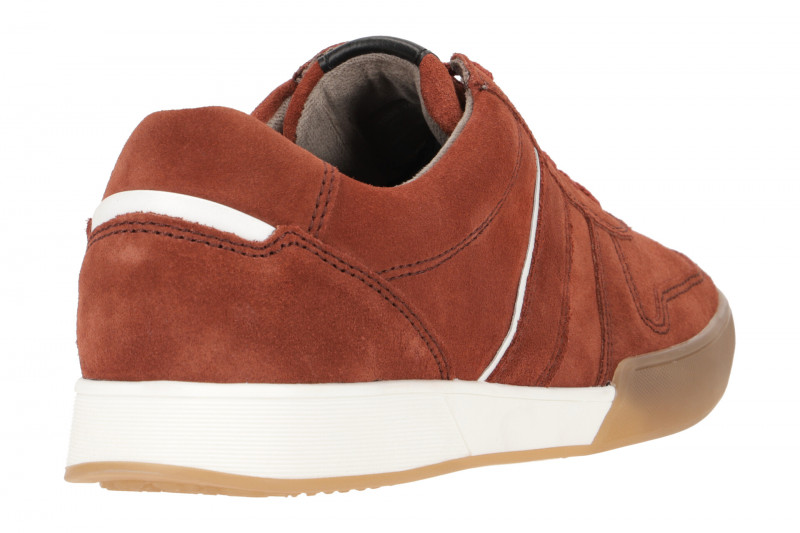 Pius Gabor Schuhe Herren Sneakers rot brick 1008.10