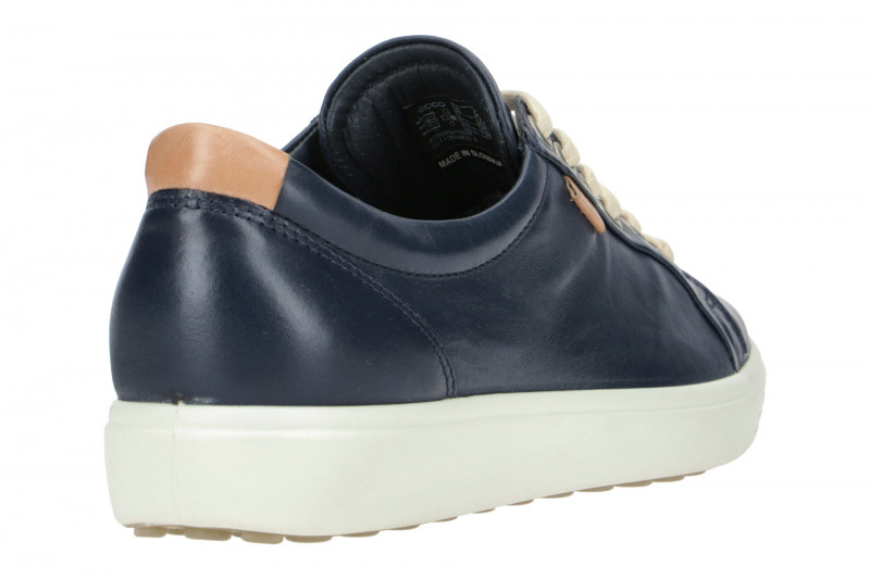 Ecco Soft 7 Schuhe blau Damen Sneakers