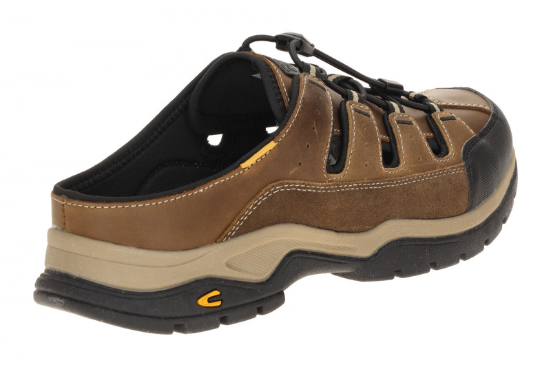 camel active Bud Two Pantoletten braun Clogs 57BTA09