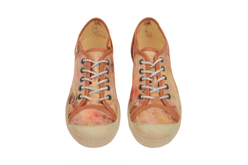 Eject Dass Schuhe orange Blumenmuster