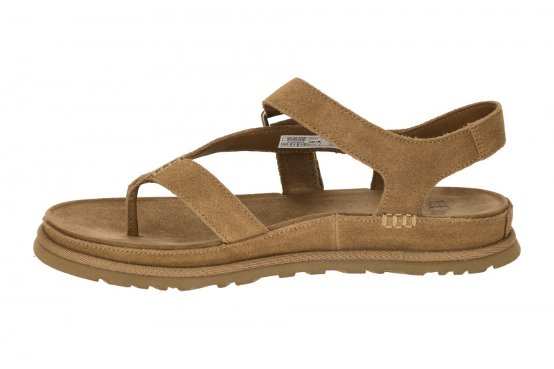 UGG Goldengaze Toe Post Zehentrenner Sandale braun 1175134