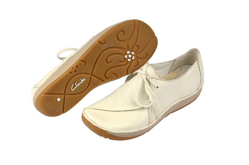 Clarks Horse Rustle Schuhe weiß 20311449