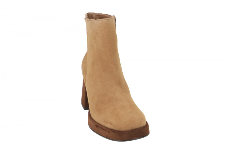 Paul Green 8051 Plateau Stiefelette Ankle Boots braun sisal