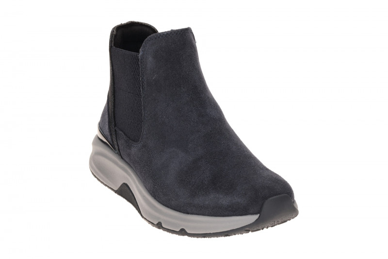 Gabor RollingSoft Stiefelette blau Velour 0803.01.003