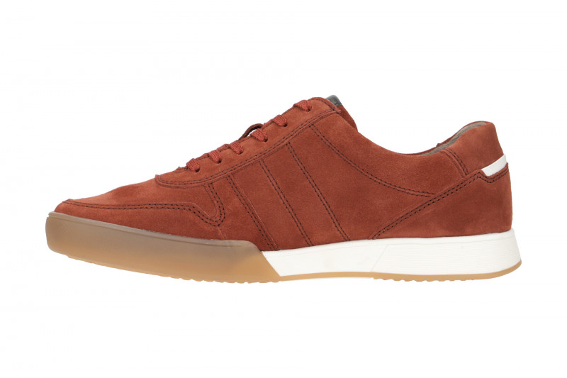 Pius Gabor Schuhe Herren Sneakers rot brick 1008.10