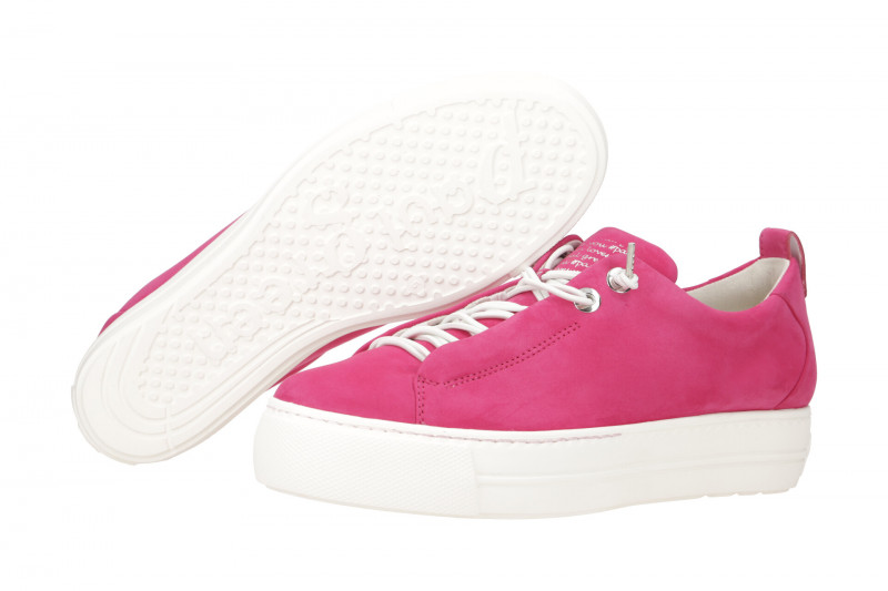 Paul Green Sneaker Plateau Schuhe pink Nubuck 5017