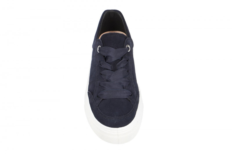Legero Lima Plateau Schuhe blau Velour