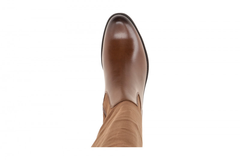 Caprice Lang Schaftstiefel braun cognac Stretch 25514