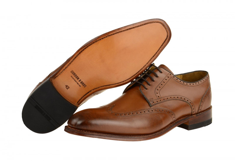Gordon & Bros Schuhe Havret braun Rahmengenäht 3514-C