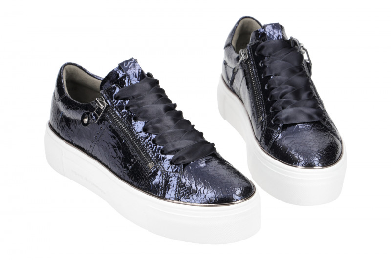 K&S Big Schuhe blau metallic 21020