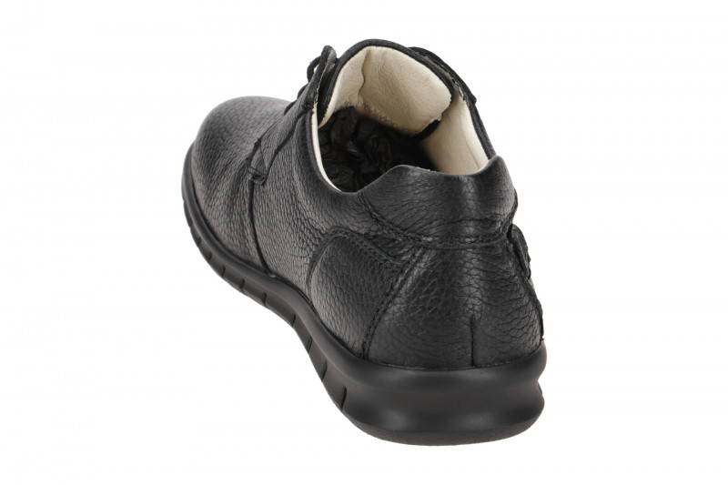 Waldläufer Hector Halb-Schuhe Herren schwarz 366006