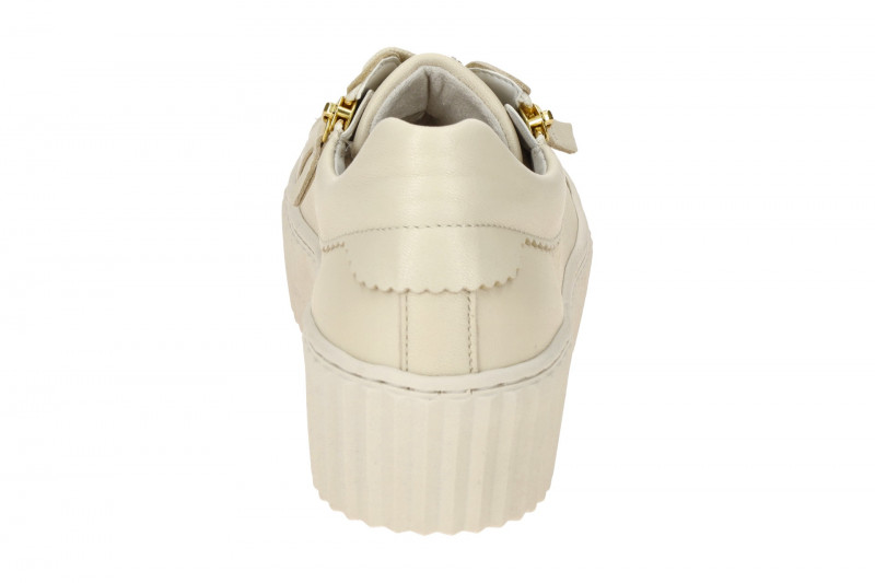 Gabor Schuhe beige Plateau Sneakers Schmuckhummel 63.201.22