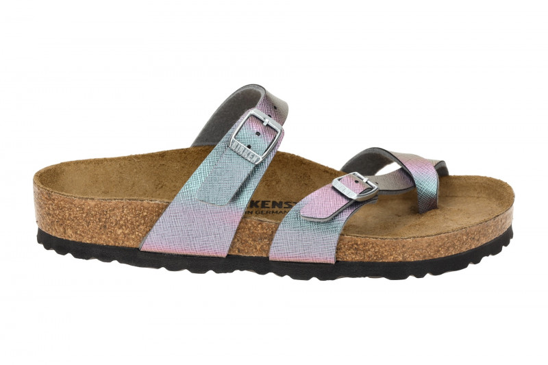 Birkenstock Mayari Pantolette lila irisierend Normal-Weit 1029285