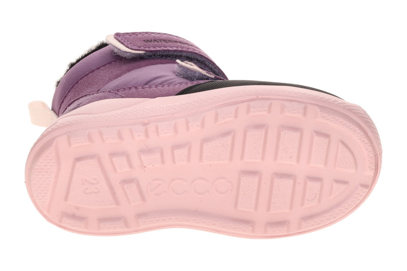 ecco Urban Kinderstiefel lila Warmfutter Waterproof