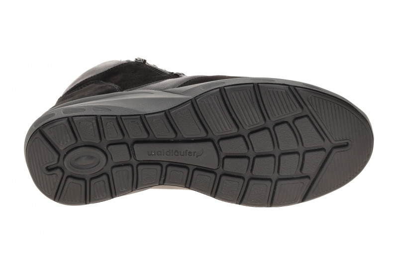 Waldläufer Tonia Stiefelette schwarz M-Weite Stretch