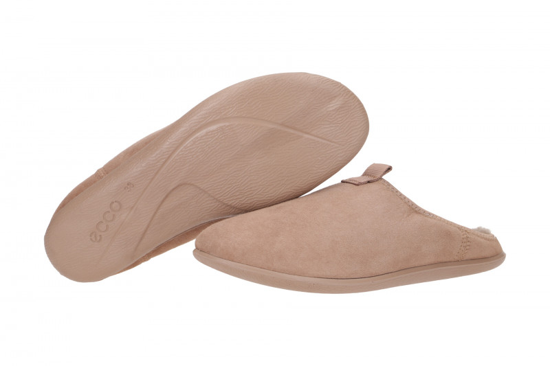 ecco Easy Damen warmfutter Hausschuhe braun Gr 35