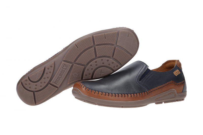 Pikolinos Azores Schuhe Slipper blau braun 06H-3128