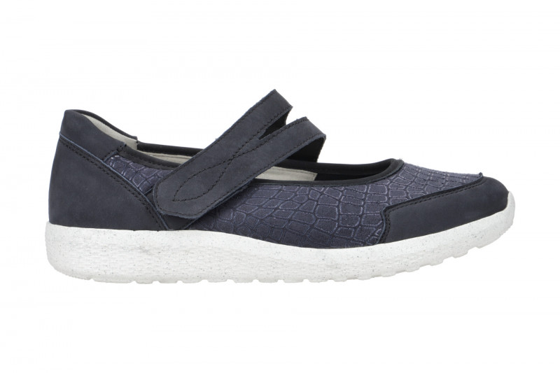 Waldläufer Ira Mary-Jane Schuhe blau M-Weite OrthoTritt