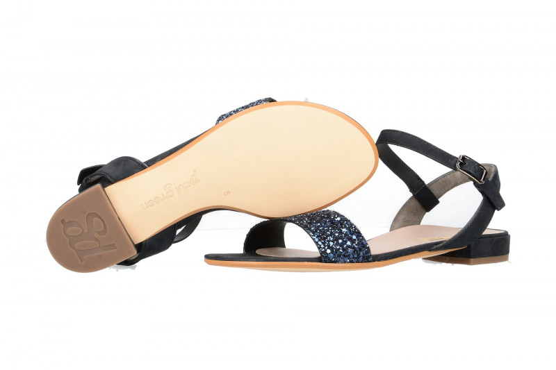 Paul Green Sandale blau cristall 6076