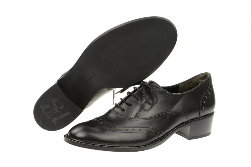Paul Green 1436 Schuhe schwarz