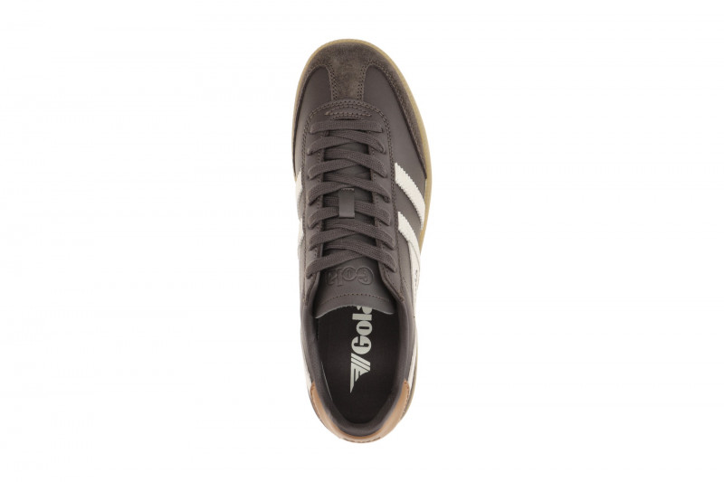 Gola Viper Schuhe Sneakers braun weiß Herren CMB744