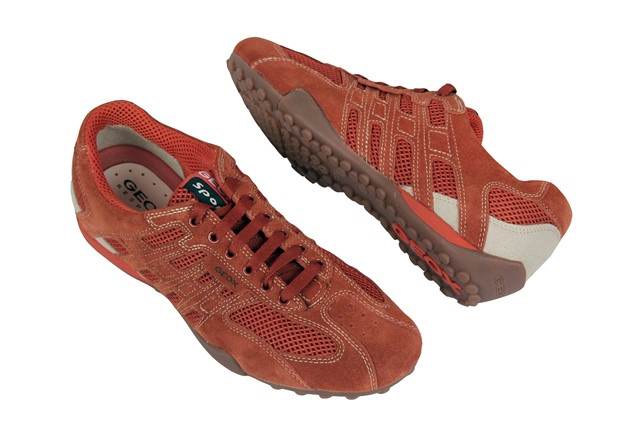 Geox Snake W Schuhe orange Sneakers