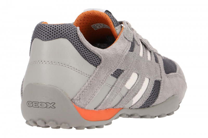 Geox Snake Schuhe hell-grau orange U4207K