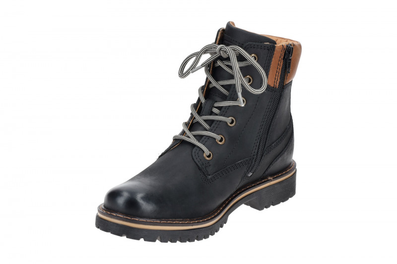 camel active Carina Damen Winter Stiefel schwarz CACA301