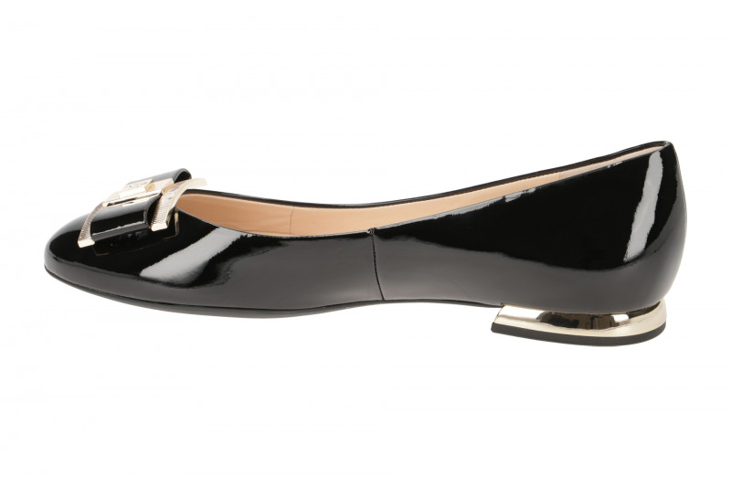 Högl Ballerinas schwarz Lackleder 1044