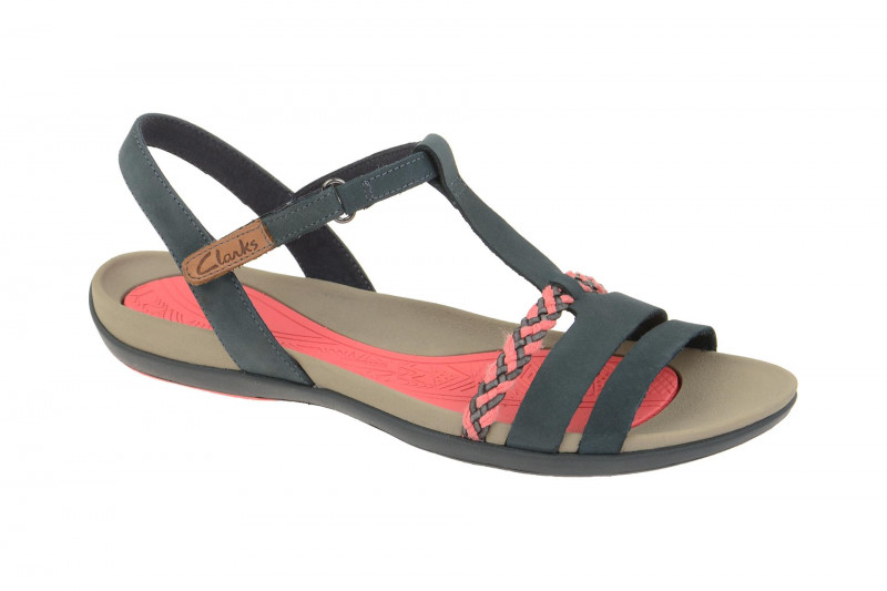 Clarks Tealite Grace Sandale blau navy 26106848