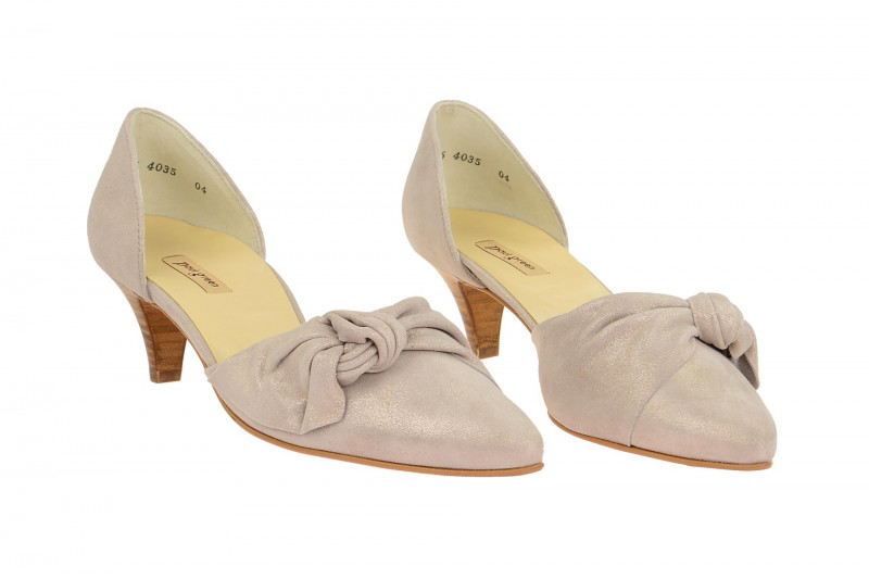 Paul Green Pumps grau metallic 3595