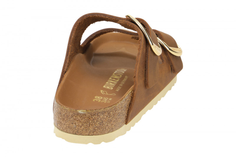 Birkenstock Arizona Big Buckle Pantolette braun Normal Weit 1011072