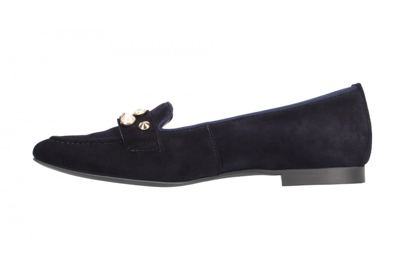 Paul Green Schuhe spitze Slipper blau 2375