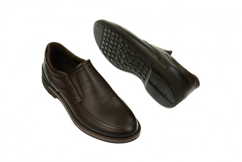 Ecco Fenn Slipper braun
