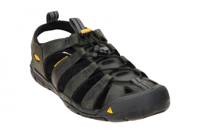 KEEN Clearwater Outdoor Sandale dunkelgrau Leder 1013107