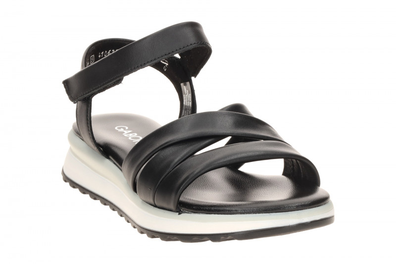 Gabor Sandalen schwarz Nappa 82.844.57