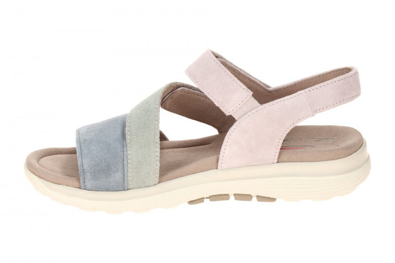 Gabor RollingSoft Sandale blau grün flieder 86.813.49