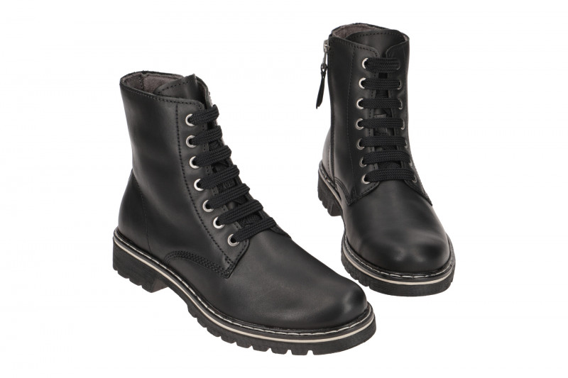 Gabor Stiefelette schwarz Glattleder 71.764.27