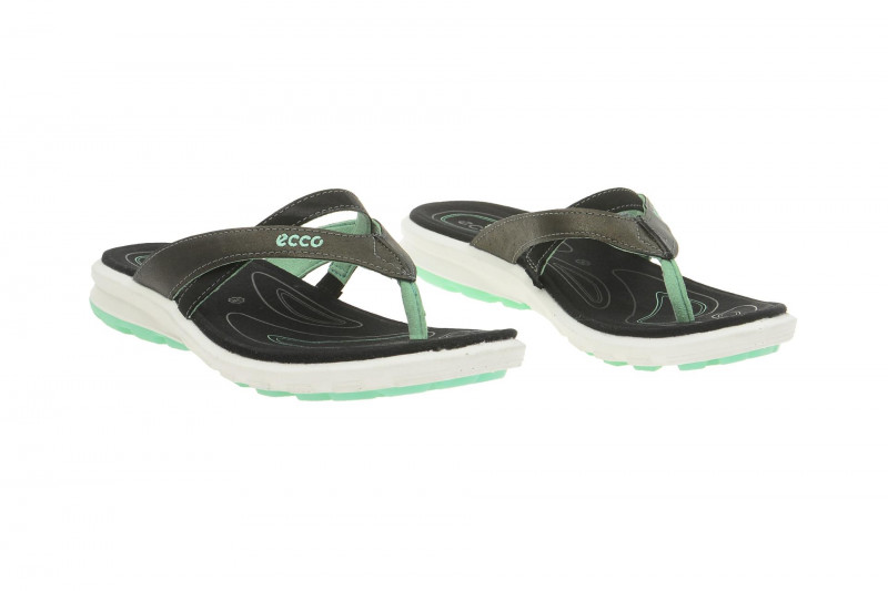 Ecco Cruise Pantolette schwarz grau - 841653 51052