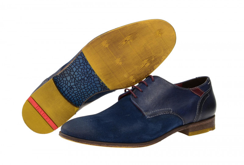 Lloyd Gardell Schuhe blau jeans Business