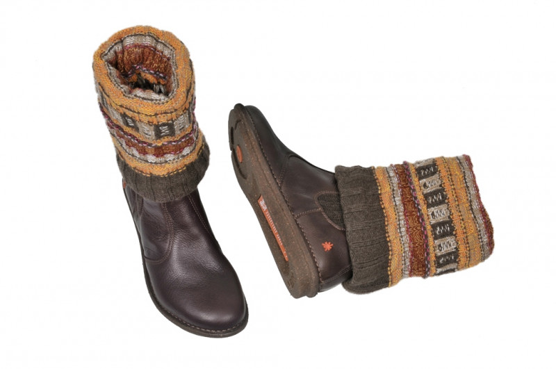 art Stiefelette I Dance in gaucho moka dunkelbraun 0968