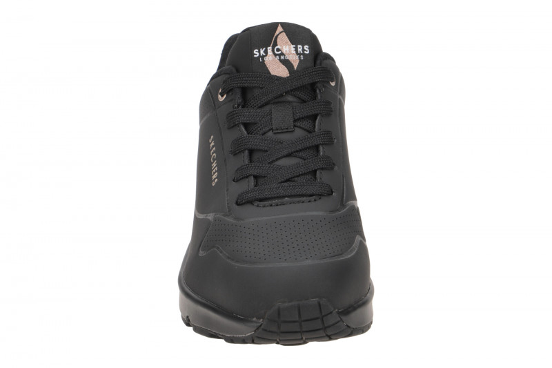 Skechers Uno Schuhe Sneakers schwarz rose 177094