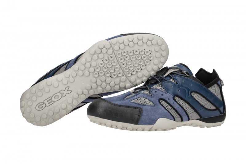 Geox Snake Sneaker Schuhe blau U4207J